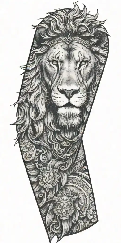 Armor Of Godand Lion Face