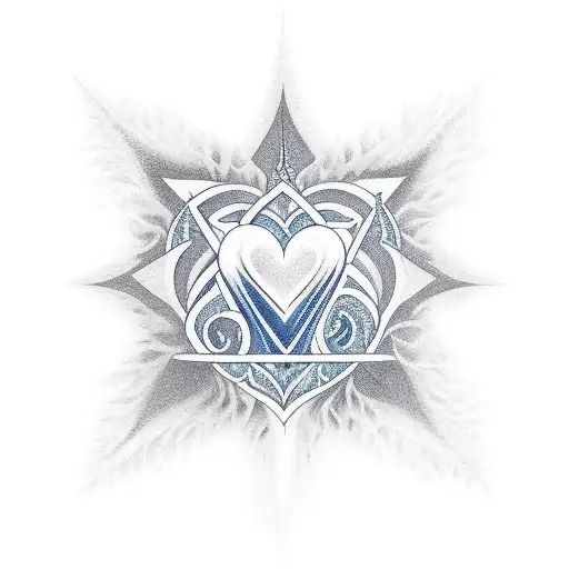 Heart Ocean Wave Star