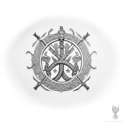 Scottish Robertson Clan Crest