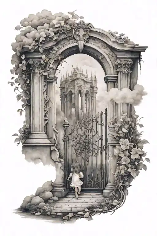 Small Child Heaven Gates