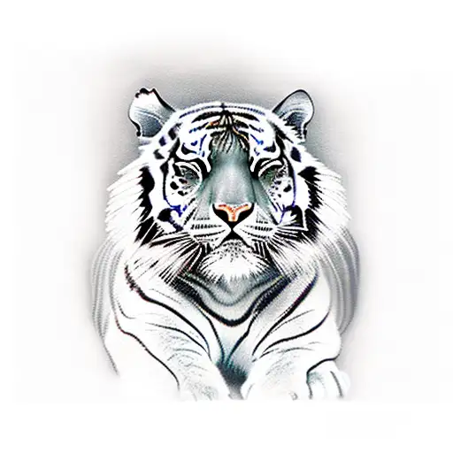 Sleeping Tiger Lying