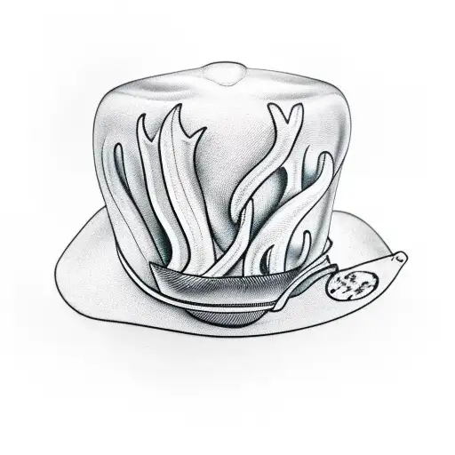 A Chef's Hat Made Of Intertwining Deer Horns
