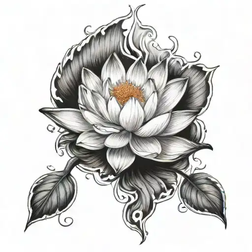 White Lotus On Fire