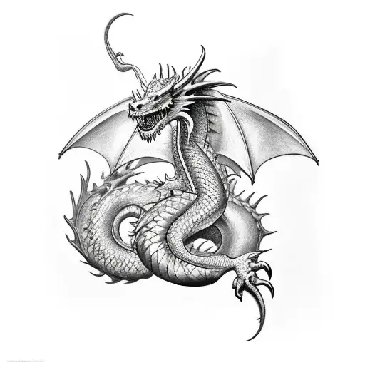 Cool Dragon Fighting