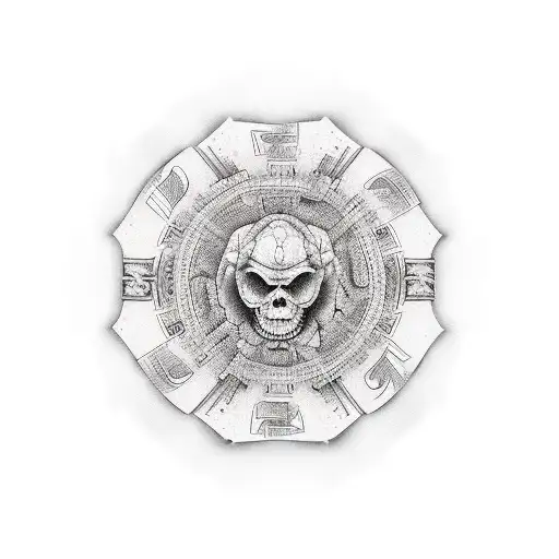 Dollar And Money And Oil Field