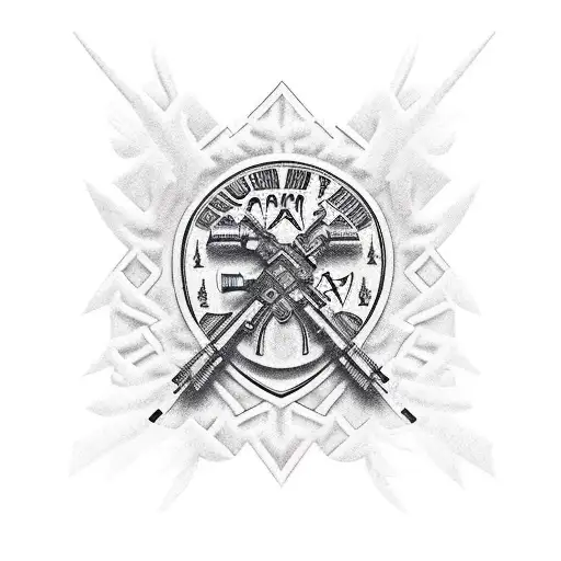 Gun Ank Family Crest