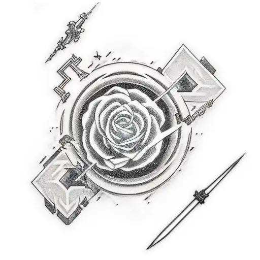 Full Arm Tattoo Cloud Strife