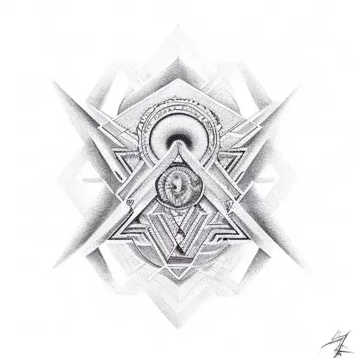 A Geometric Representation Of Strength With A Divine Touch