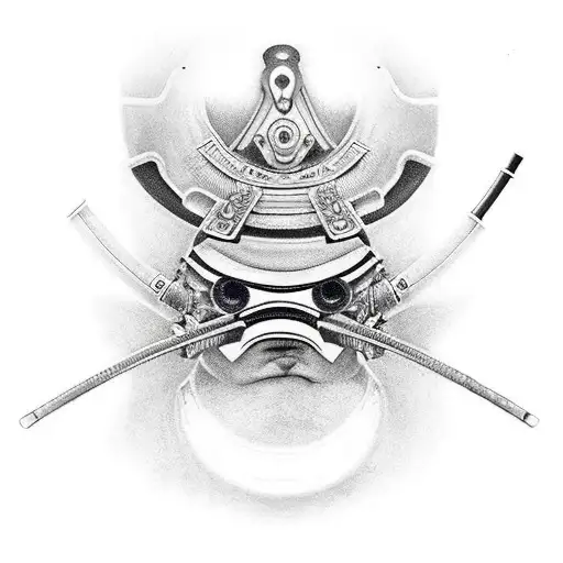 Samurai With Night Vision Goggles