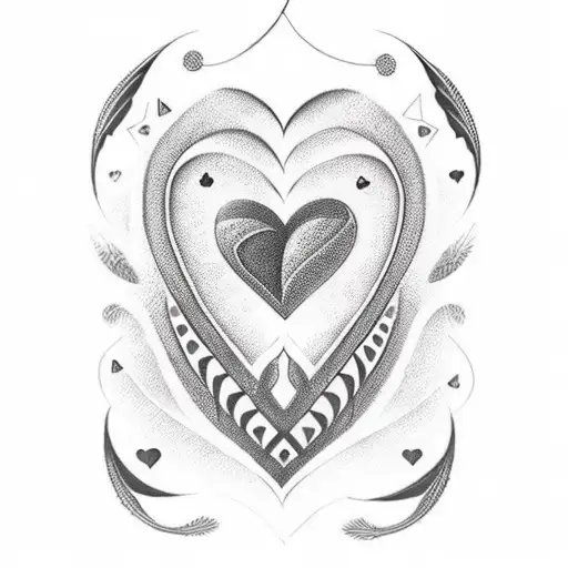 African Tribal Symbols Of Love And Eternity