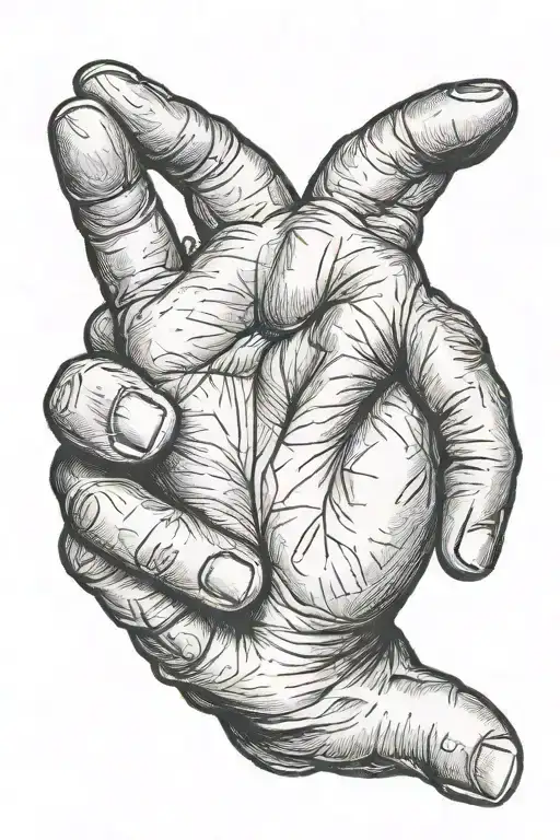 Baby Hand With Heart