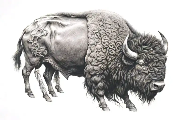 Buffalo Bull