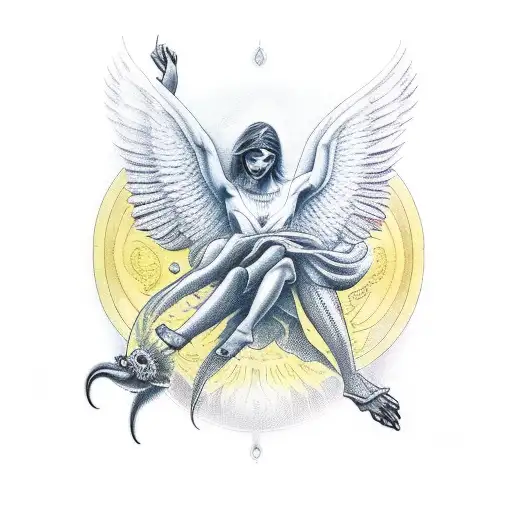 Icarus Fall With Lucifer Crying