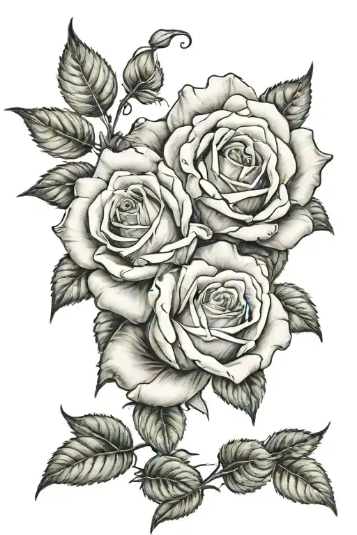 Face Of A Beautiful Giro Work Two Roses