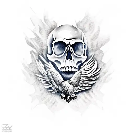 Skull And Eagles