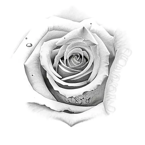 Campus Rose With Roman Numerals