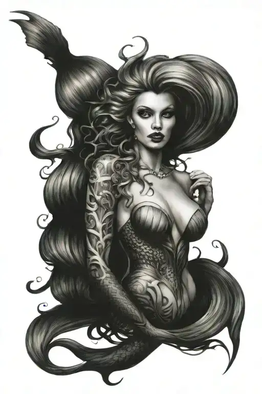 Seductive Siren Mermaid