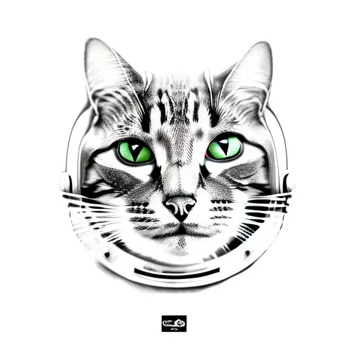 Cat In Astronaut Suit