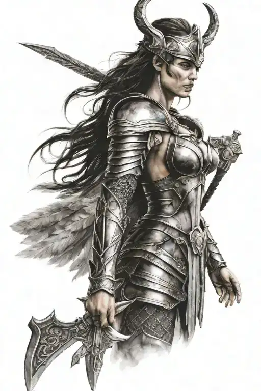 Valkyrie Warrior Woman