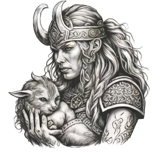 Female Viking Gave Birth