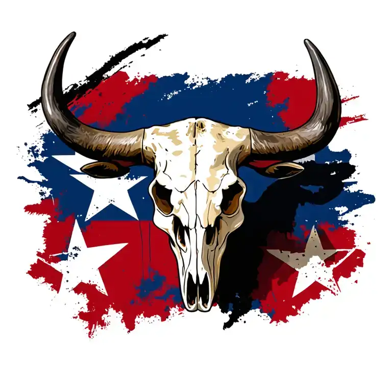 Texas Bull Skull