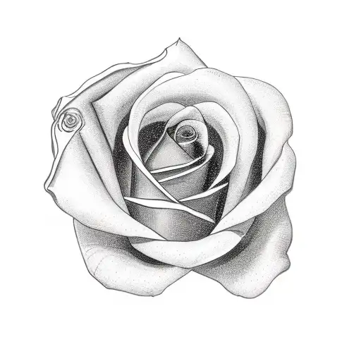 Letters Nlyb With A Rose In It