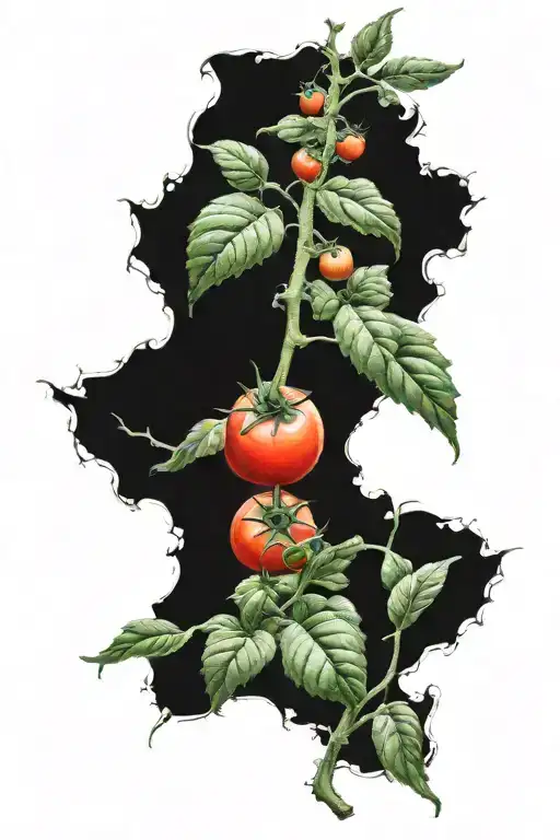 Realistic Tomato Plant