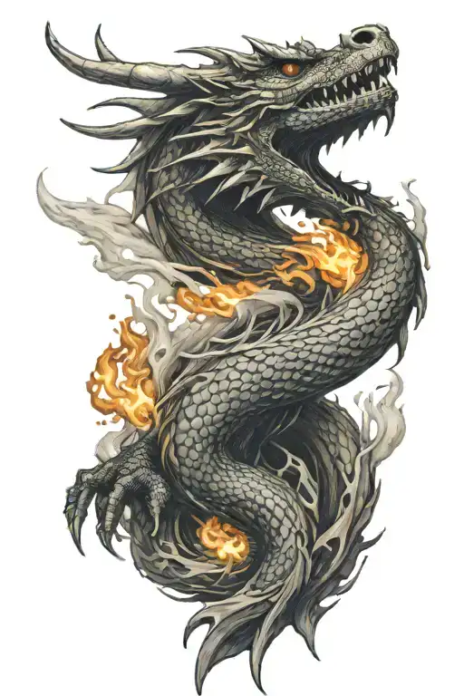 Dragon Breathing Fire