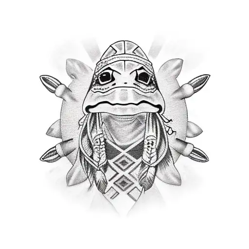 Turtles With Native American Flair