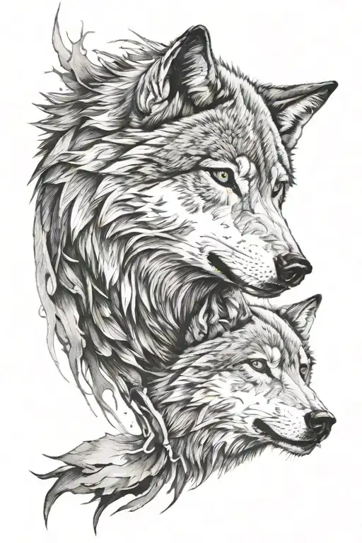 Wolf For Forearm