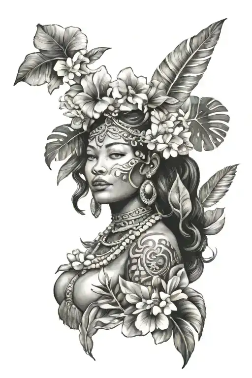 Hawaiian Goddess Hi'iaka Healer