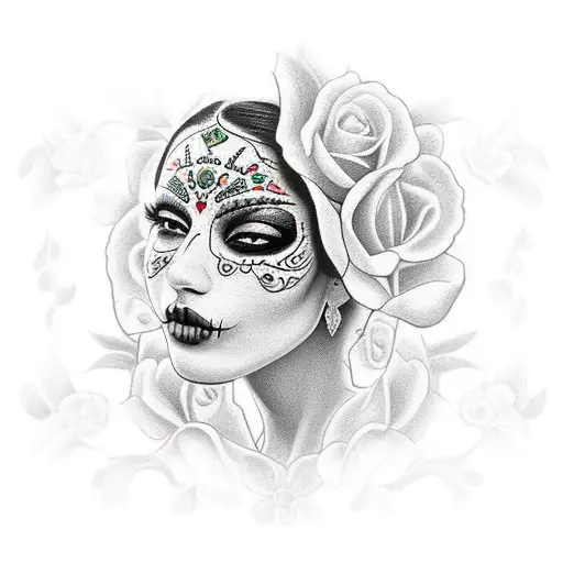 Mexican Lady Day Of The Dead