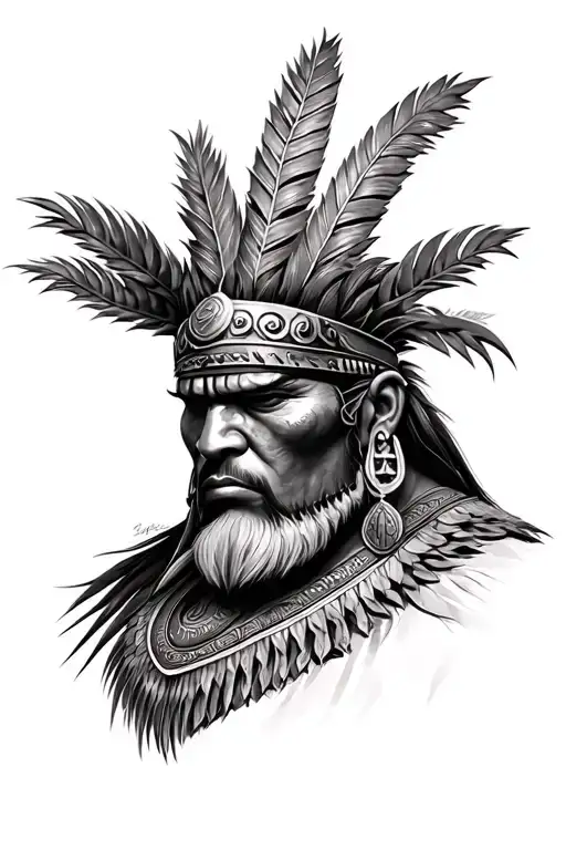 Lapu Lapu Warrior Face