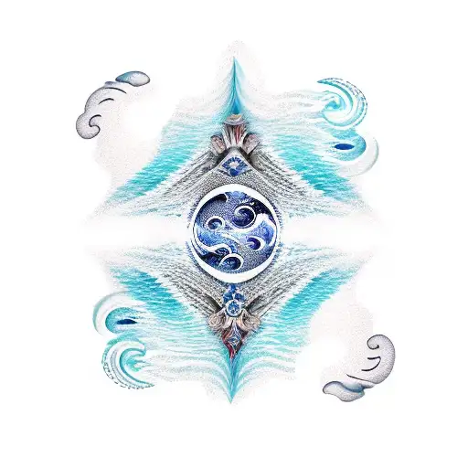 Ocean Wave With Sworld