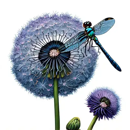 Dragonfly Dandelion