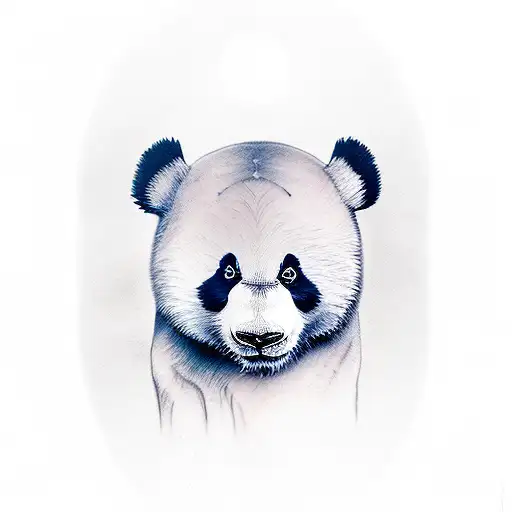 Panda Representing Manliness