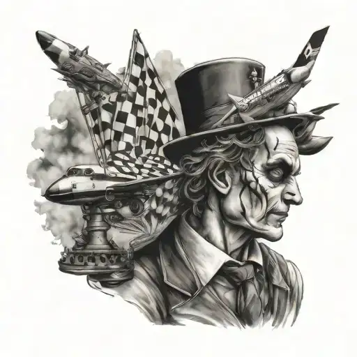 Chess Joker Airplane