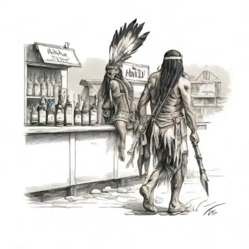 Native American Walking Into A Bar Uncle Ed