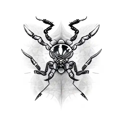 Scorpion With Dimmu Borgir Style