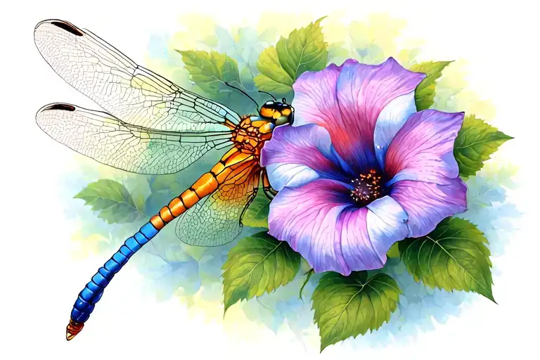 Dragonfly Morning Glory
