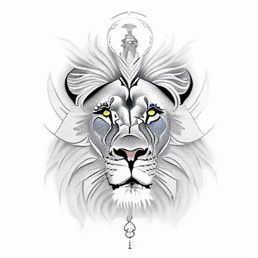 Lion With Wings And Schield