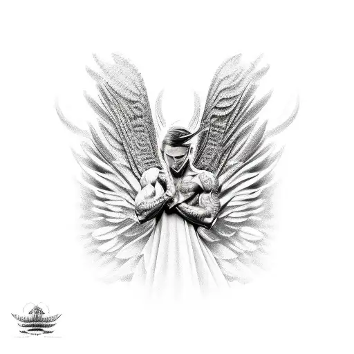 Muscular Fight Angel