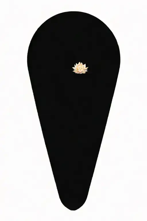 Buddha And Galaxy And Lotus Flower Blooming