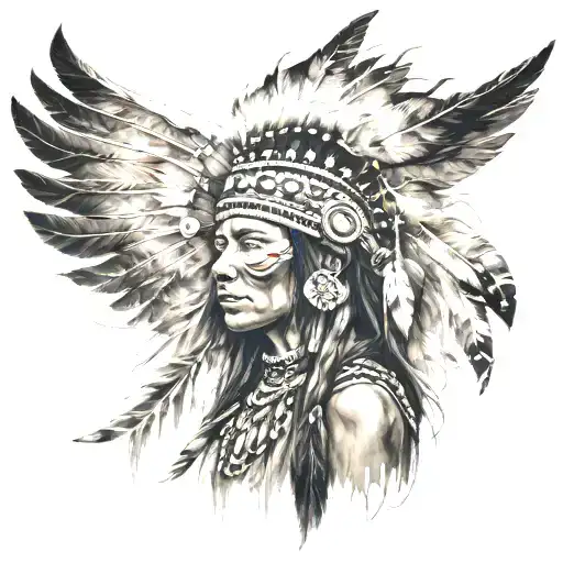 Native Wind Woman Spirit