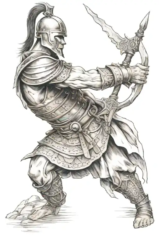 A Warrior Who Has Endured Hardships