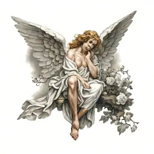 Angel Heavenly Scene