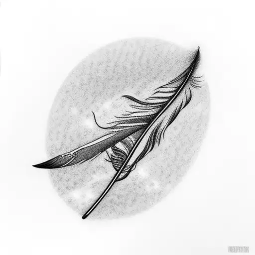 Feather On Galaxie