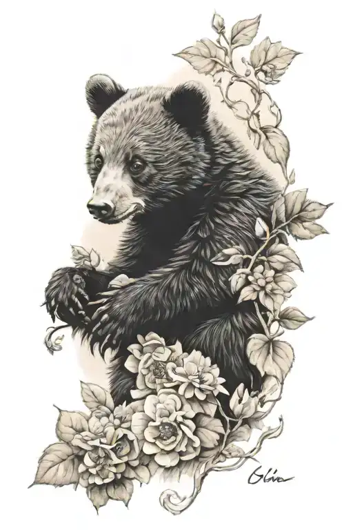 Beehive Black Bear Cub