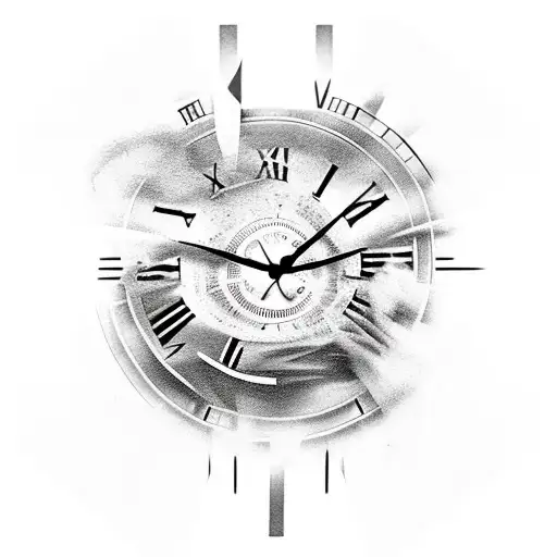 Clock With Roman Numerals Ans Wolf