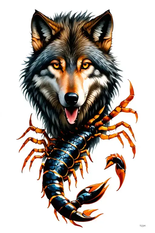 Wolf And Scorpion